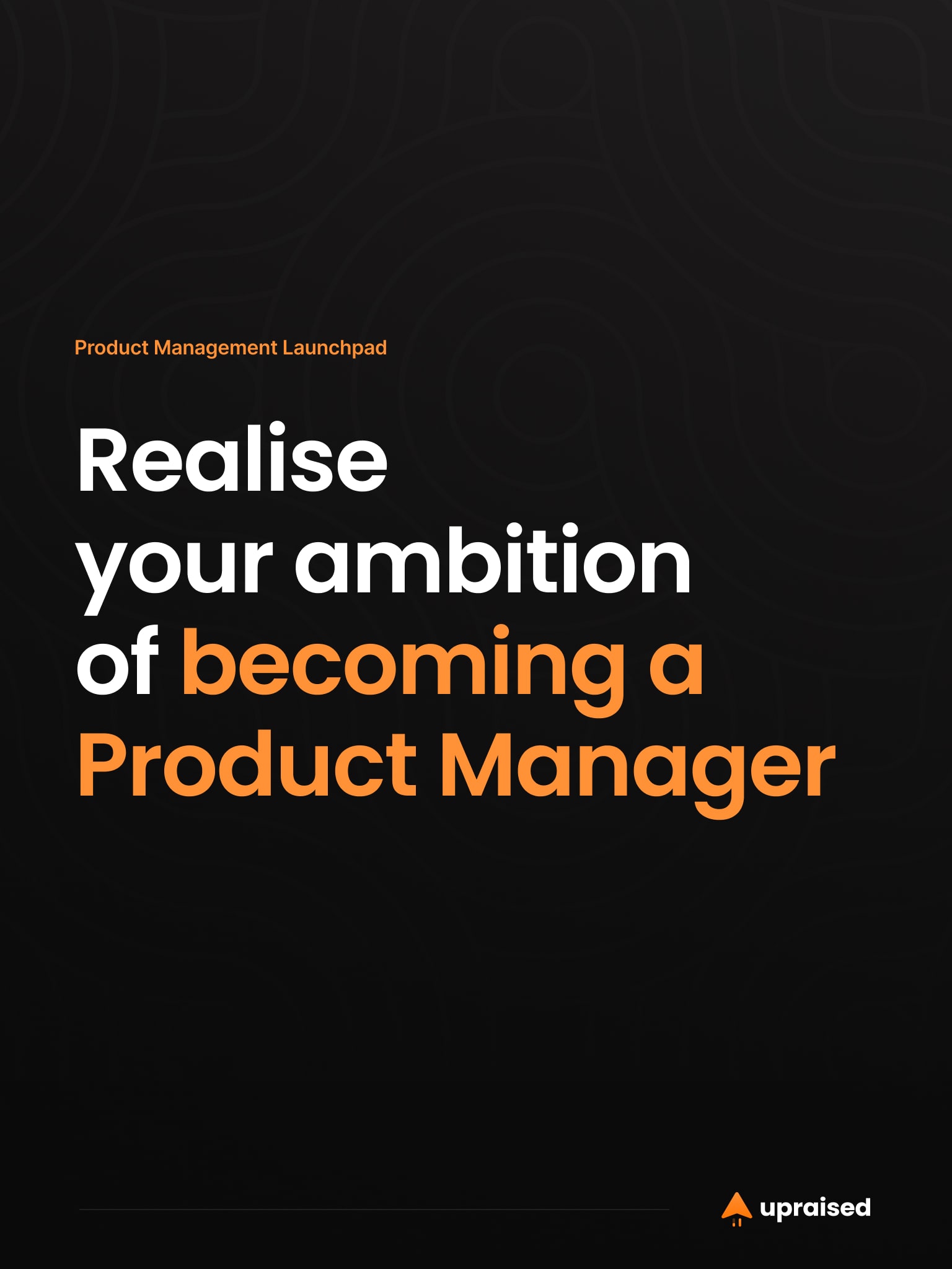 Product Management Launchpad Curriculum Cover Page
