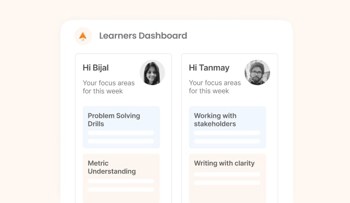 Learner's Dashboard